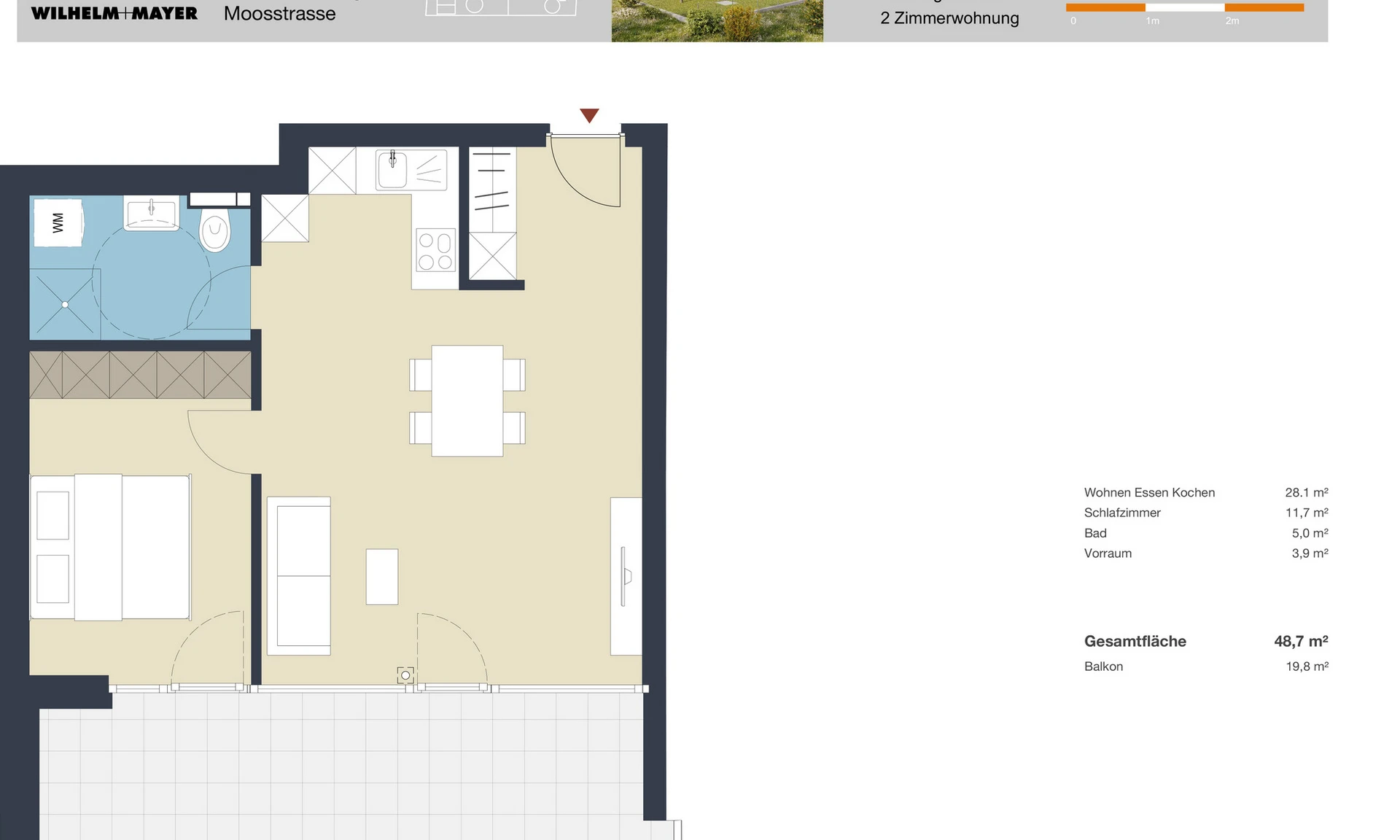 Wohnanlage Götzis Moosstraße Grundriss Top05