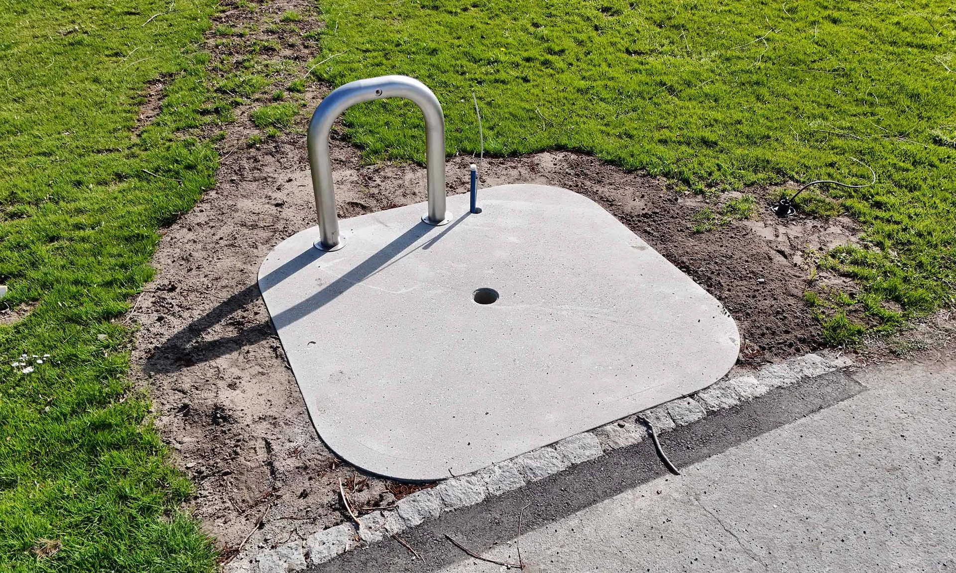 Neubau Seebad Bregenz: Bodenplatte im Detail, Betonfertigteile von Wilhelm+Mayer.