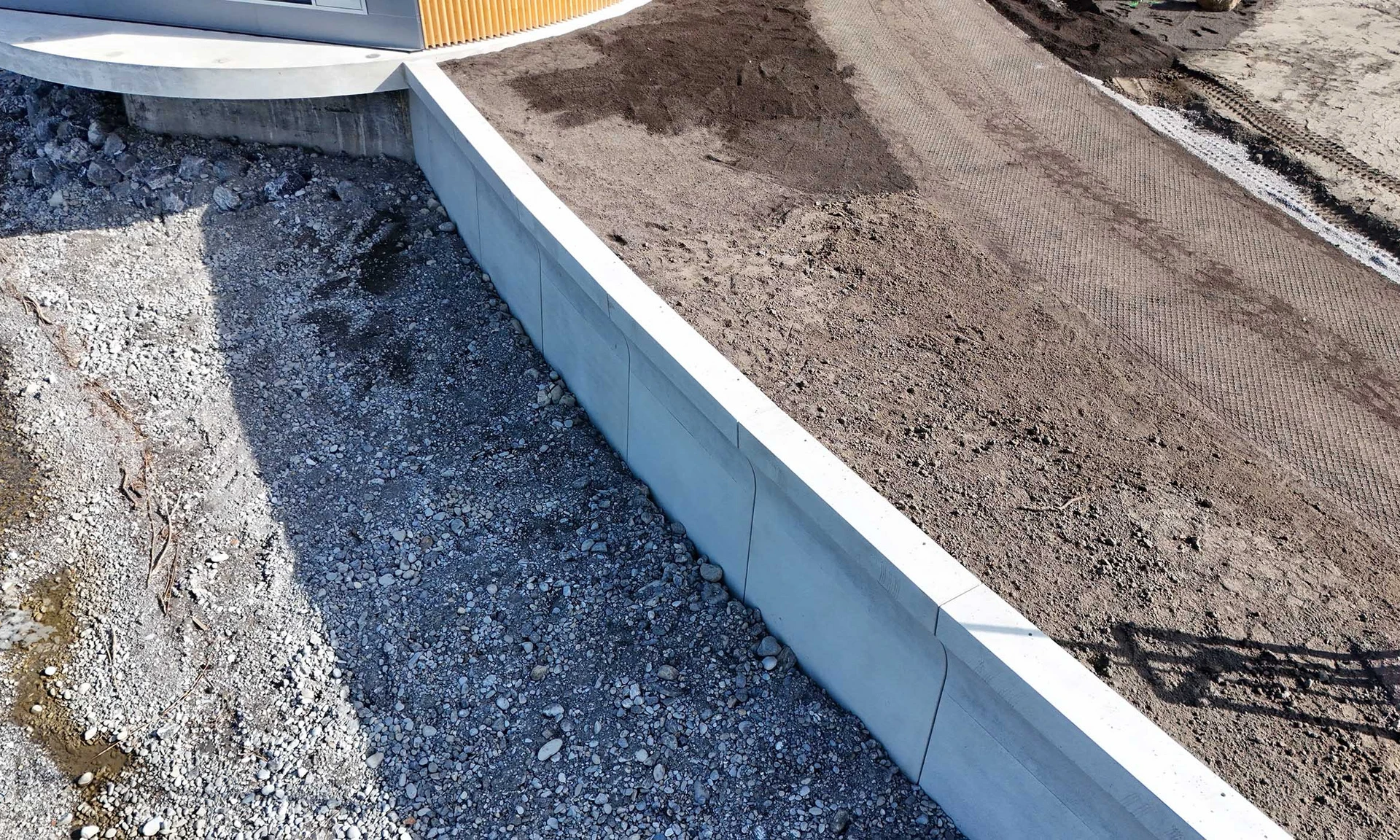 Neubau Seebad Bregenz: Uferanlage beim Seebad Bregenz, Betonfertigteile von Wilhelm+Mayer.