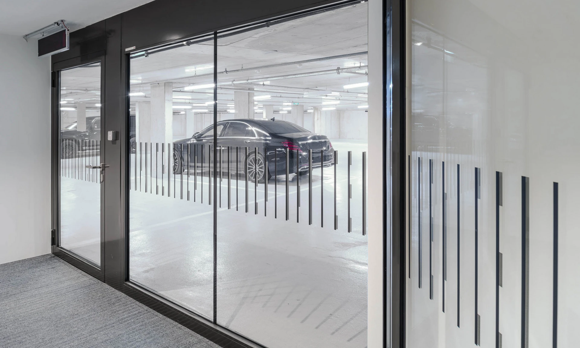 Portale und Türen von Wolf Metall im neuen Rathaus in Hohenems.