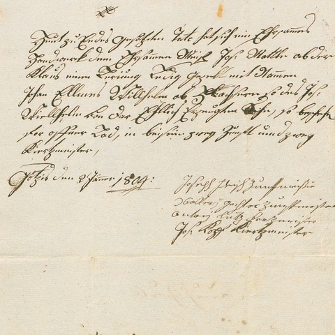 Anselm Wilhelms Gesellenprüfung