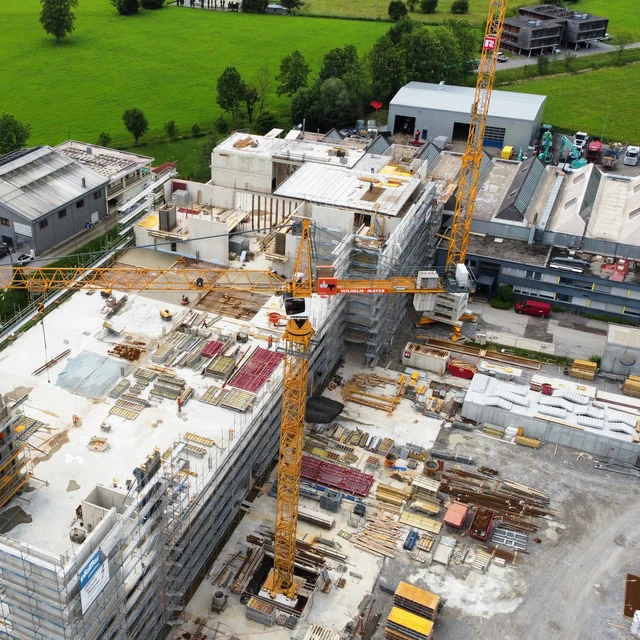 Bau einer Industrieanlage der Firma Wohlgenannt